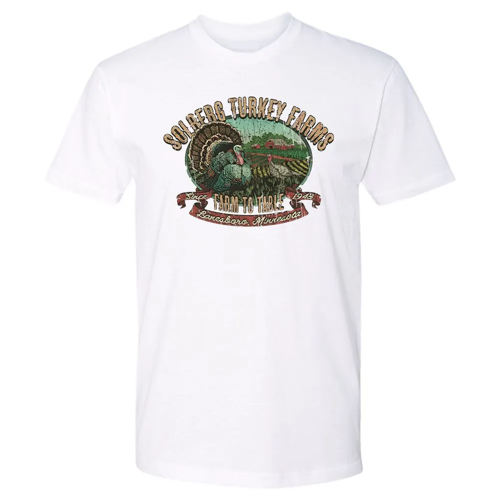 Vintage Turkey Farm Thanksgiving - White - 4