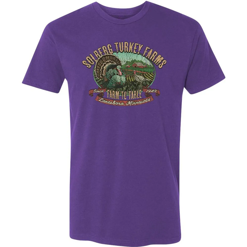 Vintage Turkey Farm Thanksgiving - Purple Rush - 7