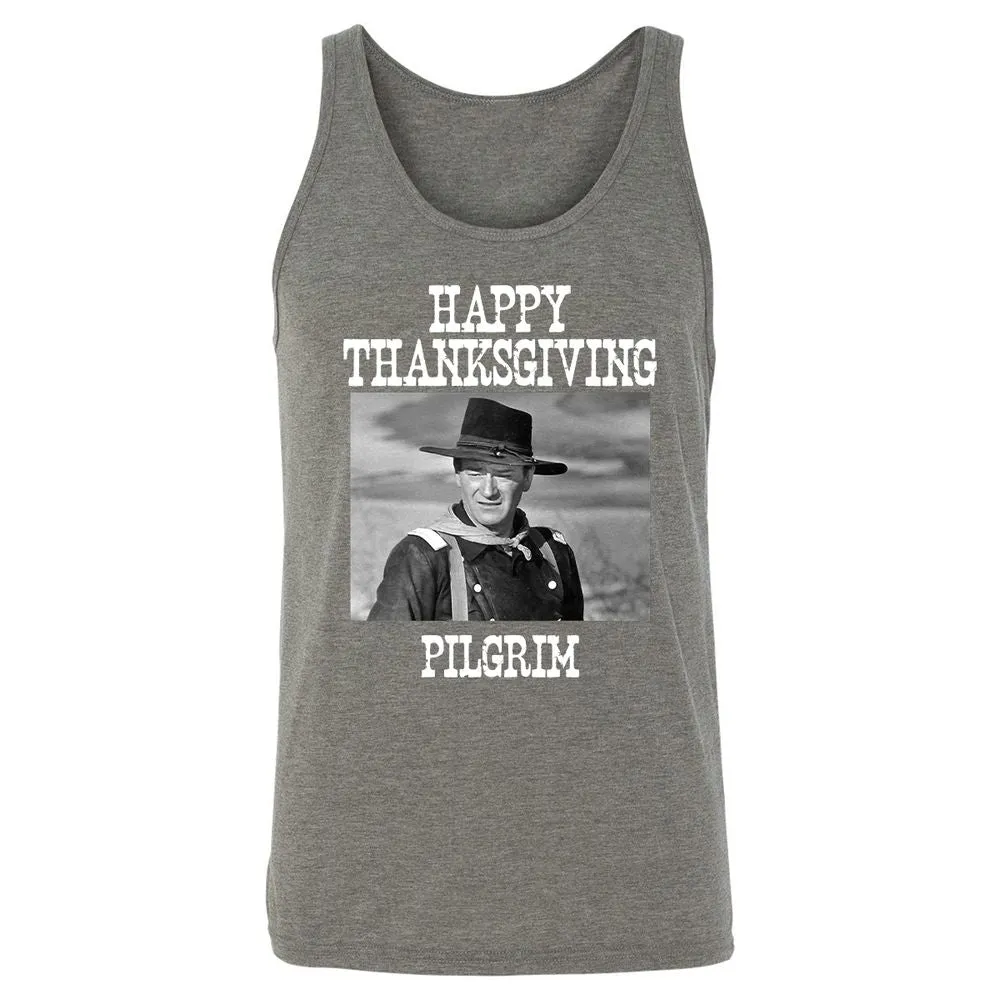 THANKSGIVING PILGRIM - Grey Triblend - 8