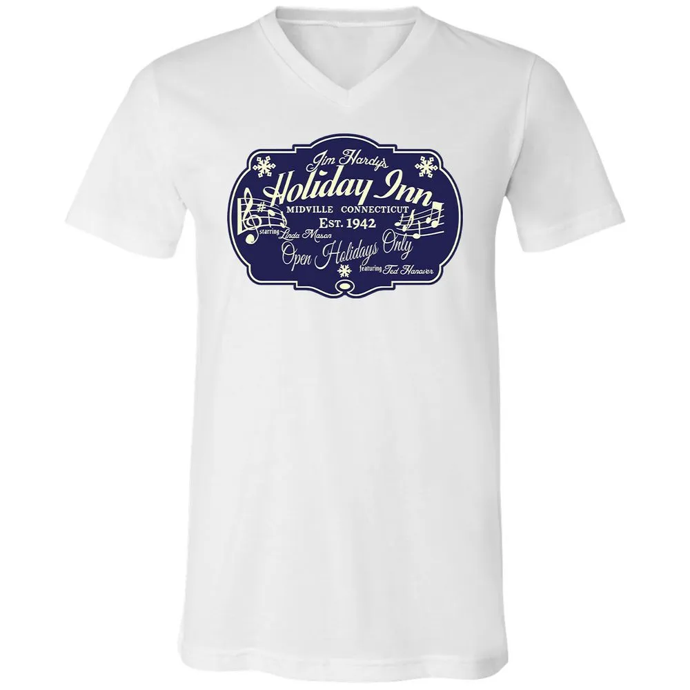 Unisex V-Neck T-Shirt - 84U6ETQT - White - 5