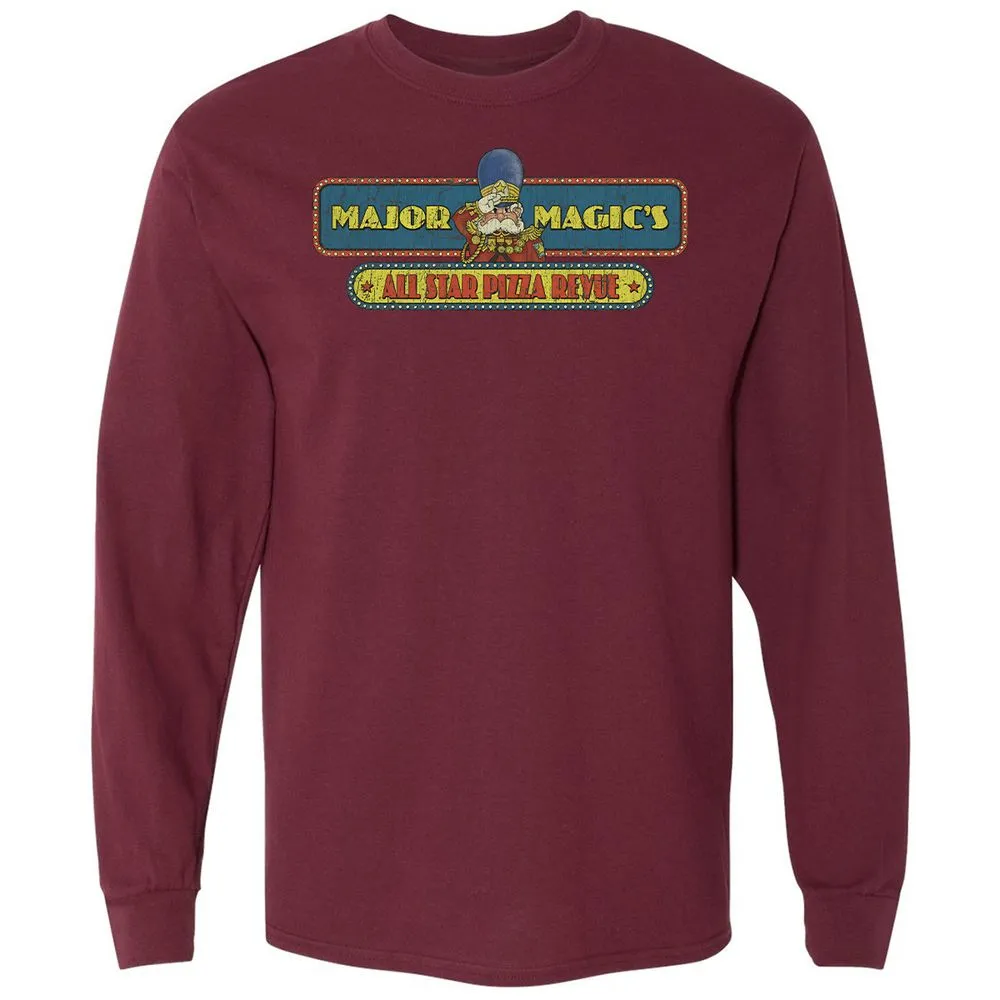 Long Sleeve T-Shirt - 5QE4G2U6 - Maroon - 11