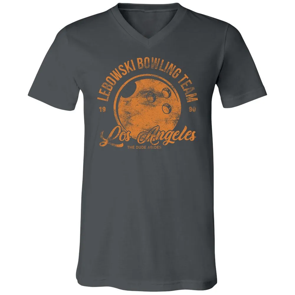 Unisex V-Neck T-Shirt - XC3E8VCH - Asphalt - 12