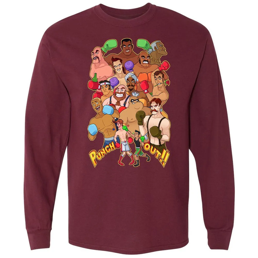 Long Sleeve T-Shirt - 6CMH819W - Maroon - 11