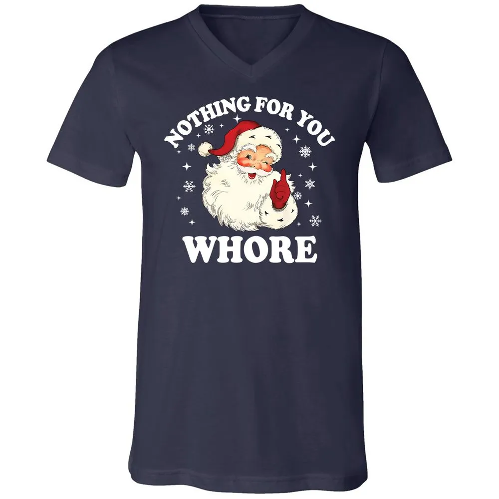 Nothing For You Whore Santa - Navy - 2