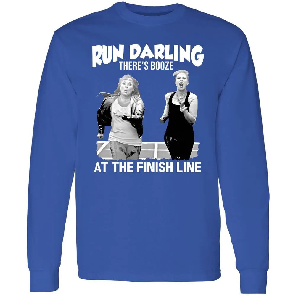 Run Darling Long Sleeve T-Shirt - Royal - 8