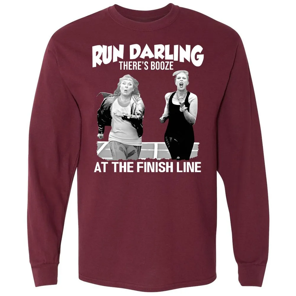 Run Darling Long Sleeve T-Shirt - Maroon - 11