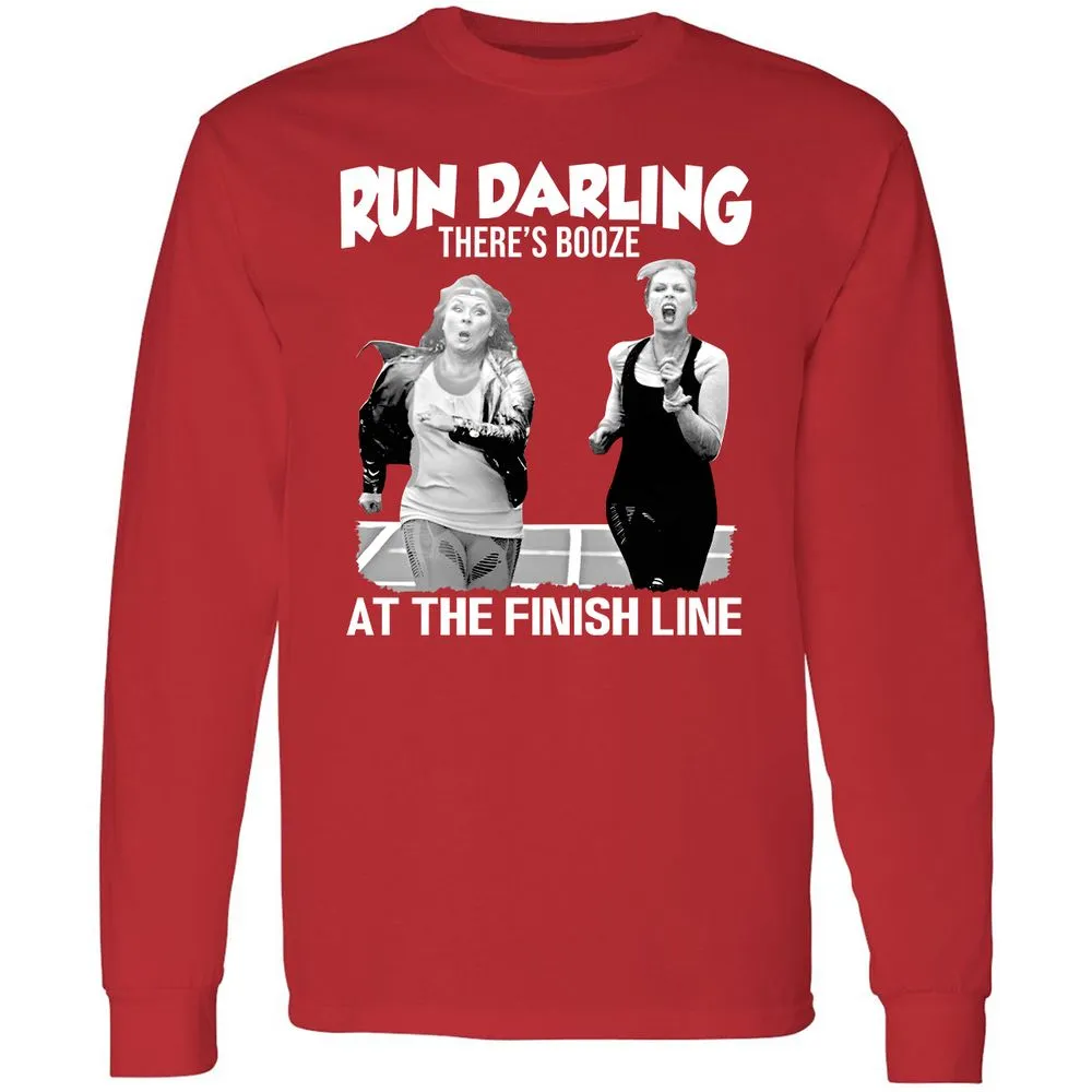 Run Darling Long Sleeve T-Shirt - Red - 14