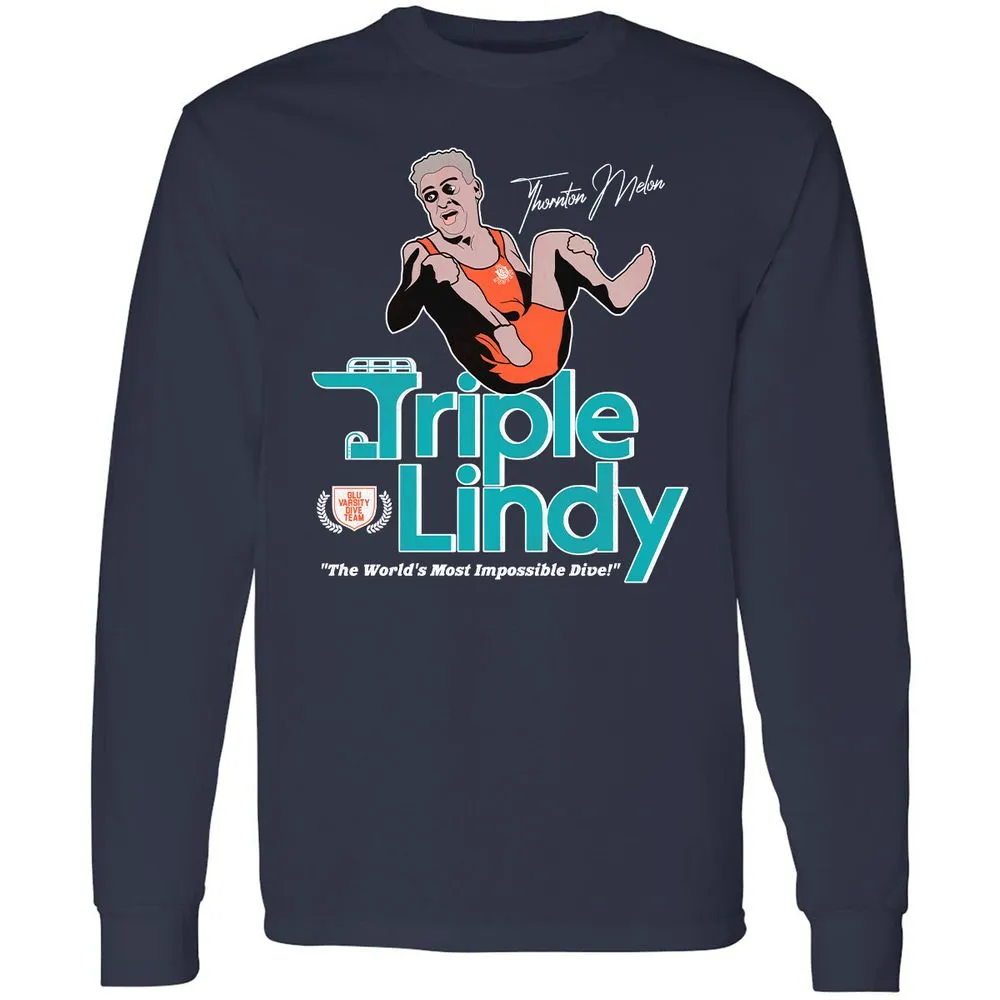 Long Sleeve T-Shirt - 1LW8K3XW - Navy - 2