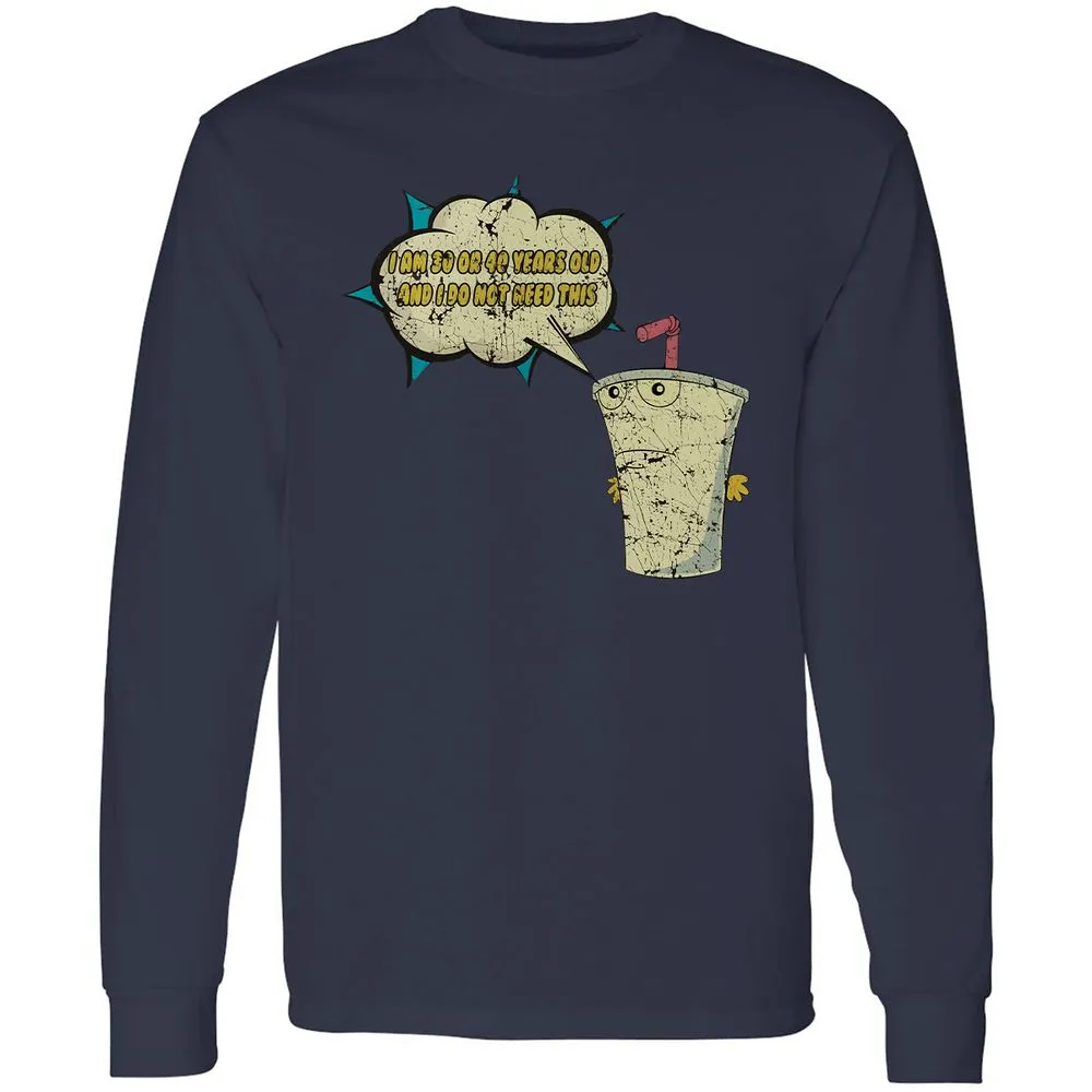Long Sleeve T-Shirt - 8PQM37F6 - Navy - 2