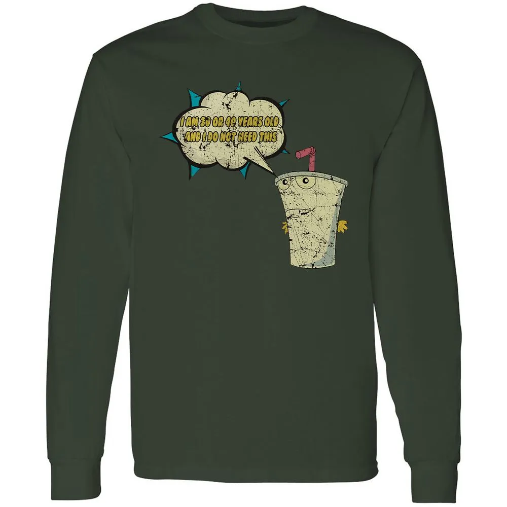 Long Sleeve T-Shirt - 8PQM37F6 - Forest Green - 4