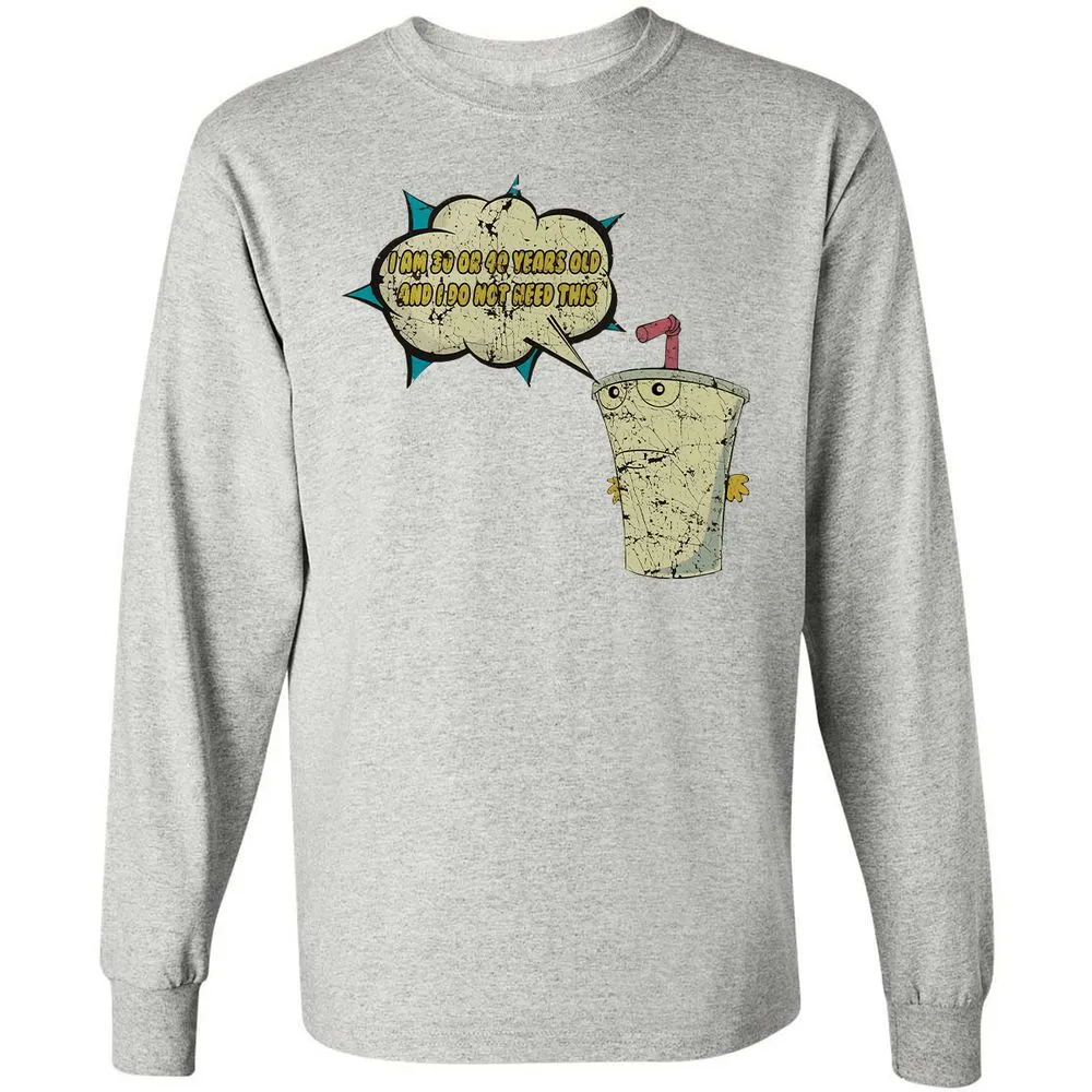 Long Sleeve T-Shirt - 8PQM37F6 - Ash - 7