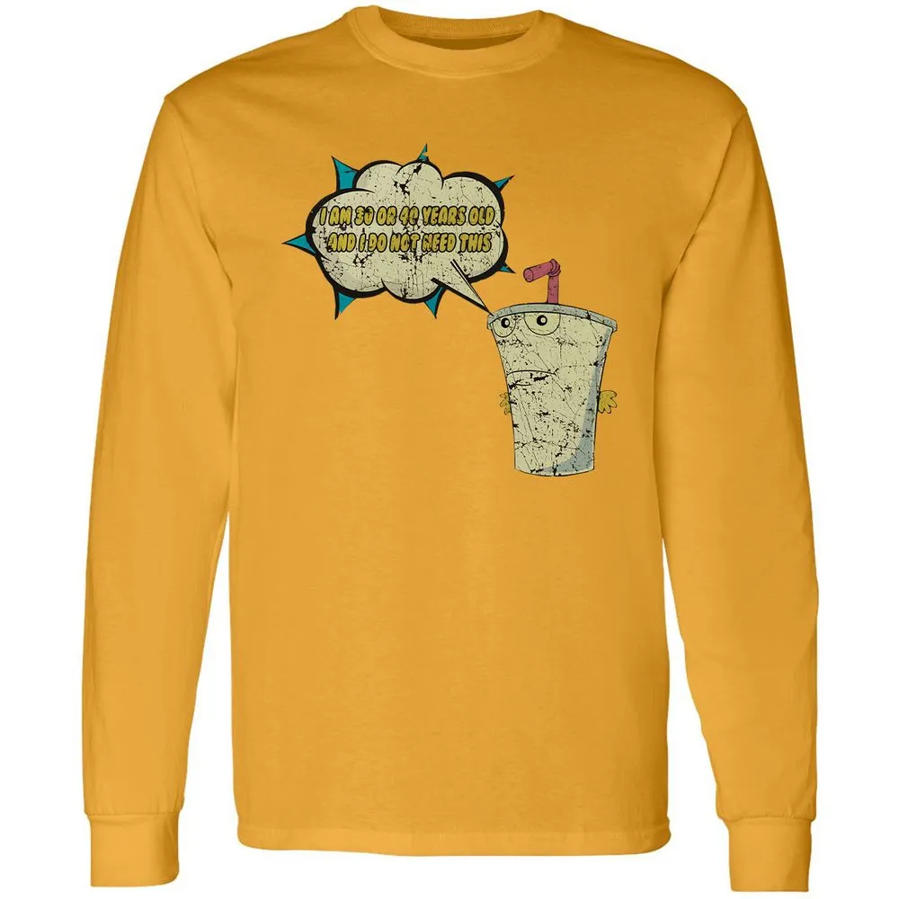 Long Sleeve T-Shirt - 8PQM37F6 - Gold - 9