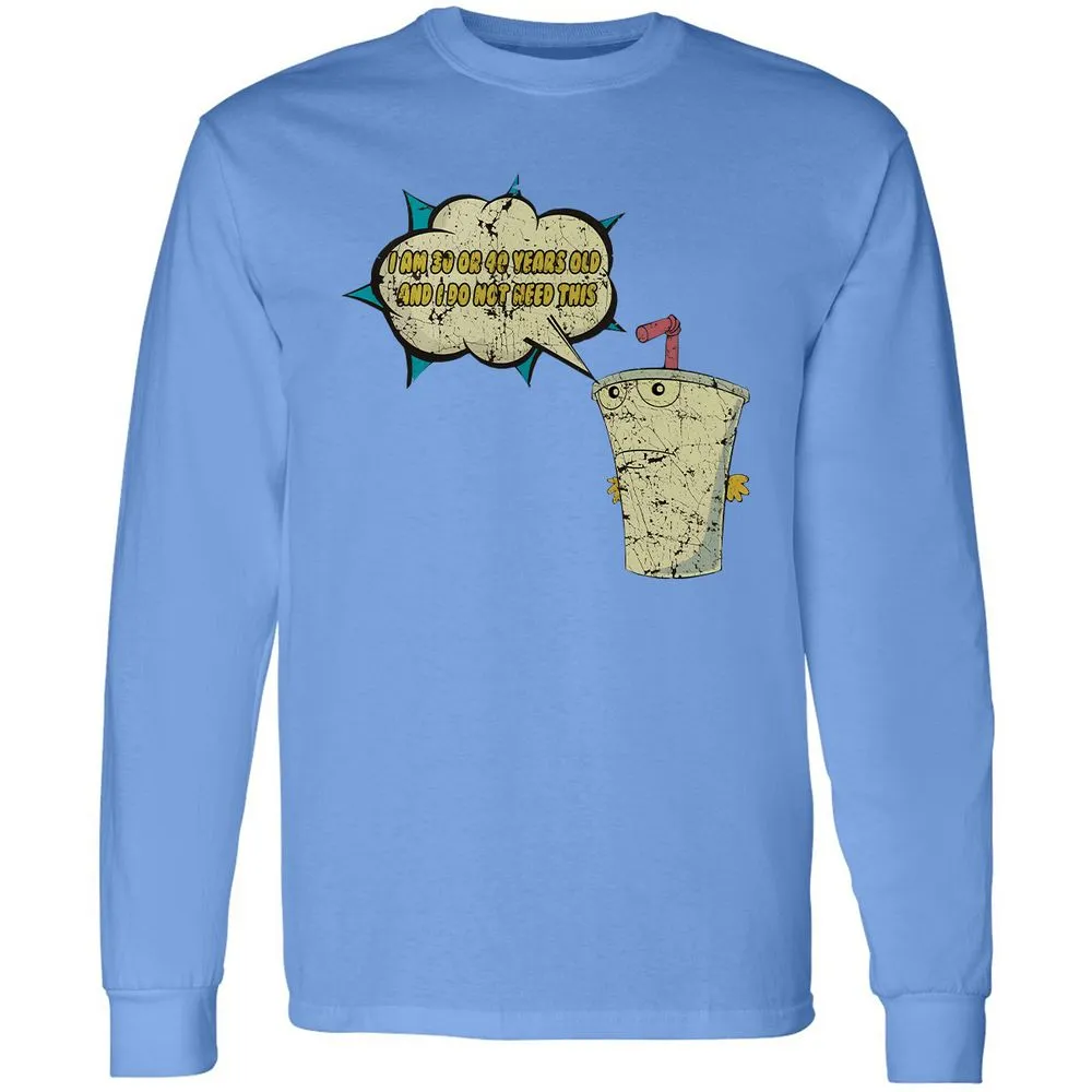 Long Sleeve T-Shirt - 8PQM37F6 - Carolina Blue - 12
