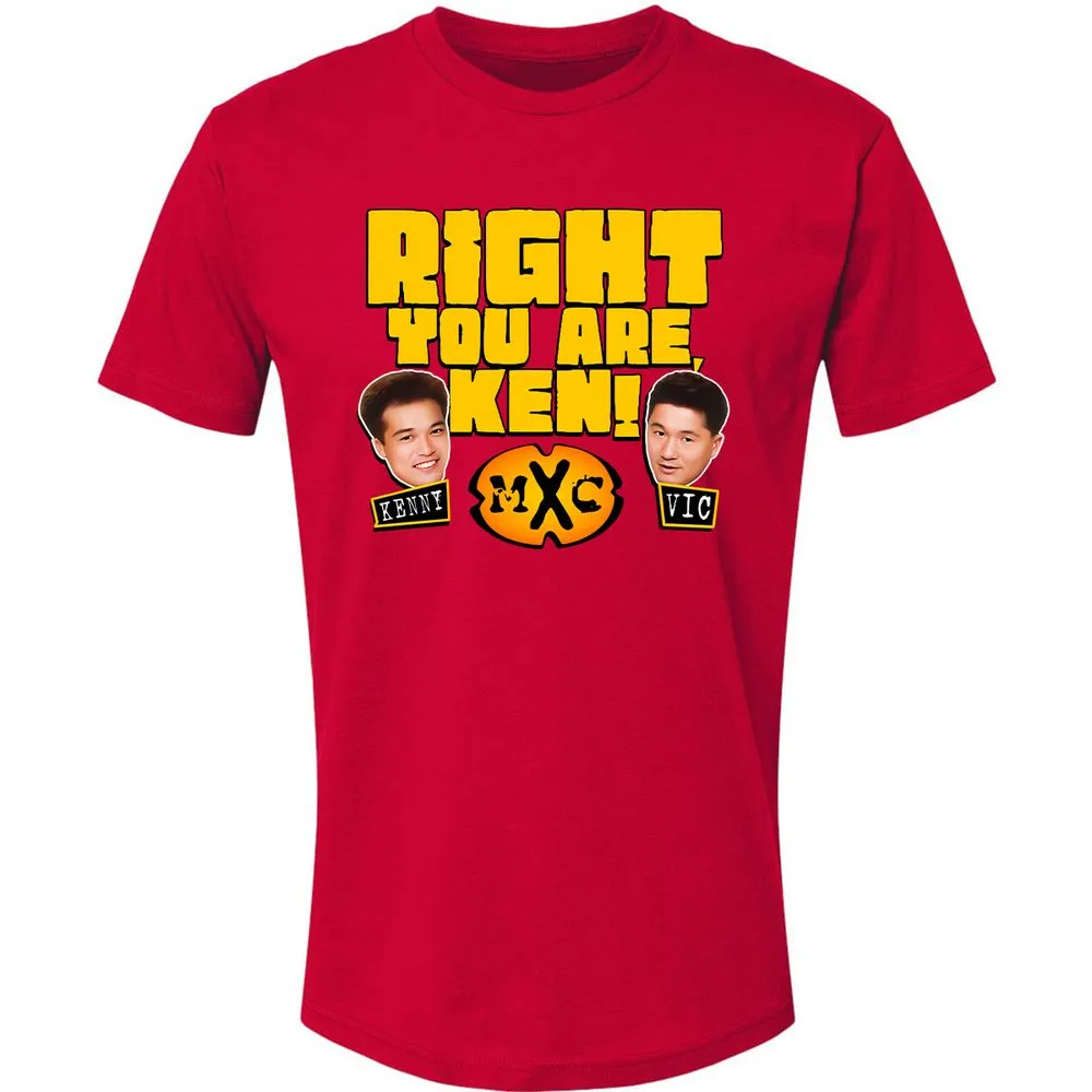RIGHT YOU ARE, KEN! - Red - 6