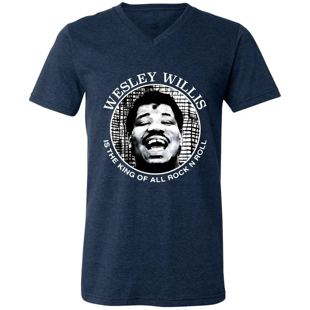 Wesley Willis is the king - Heather Navy - 15