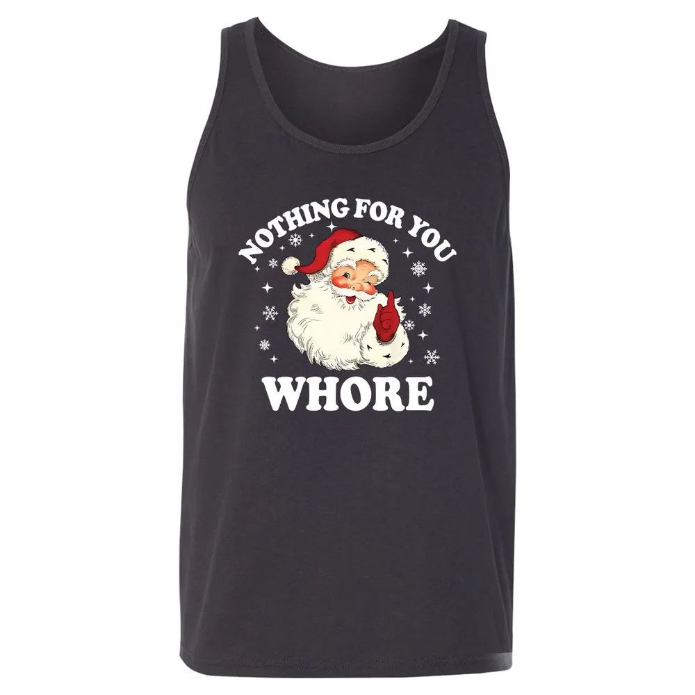 Nothing For You Whore Santa - Dark Grey - 7