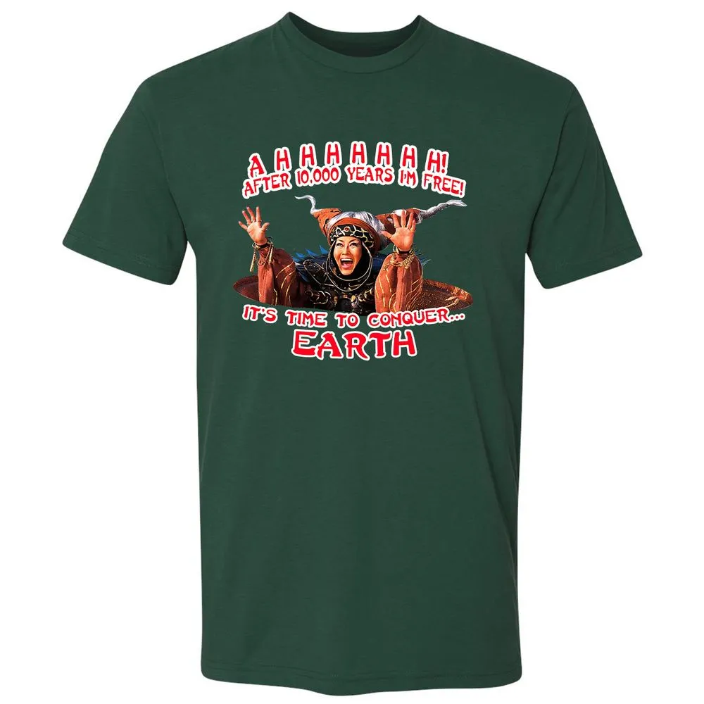 Retro Rita Repulsa MMPR - Forest Green - 13