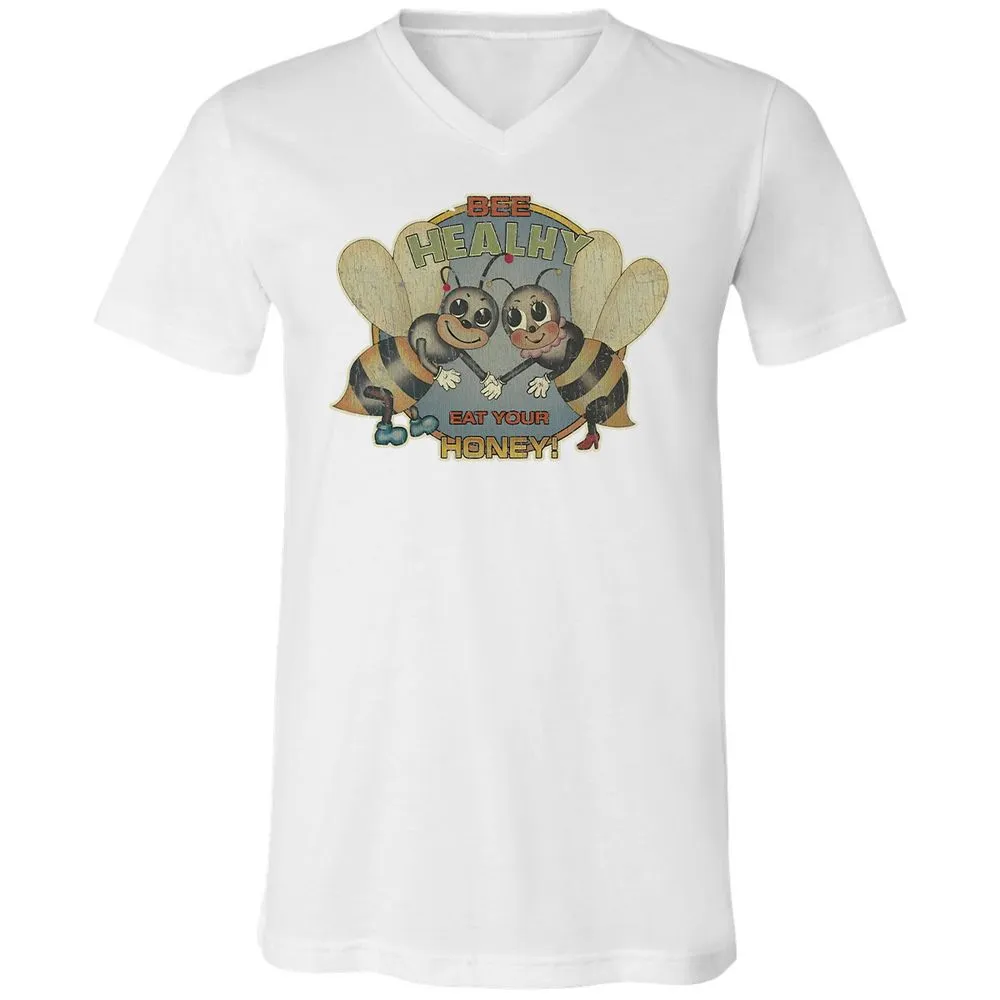 Bee Healthy Eat Your Honey - White - 5