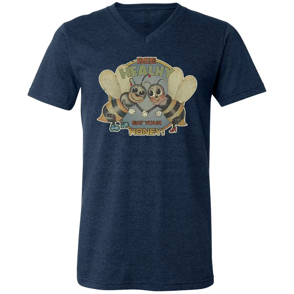 Bee Healthy Eat Your Honey - Heather Navy - 15