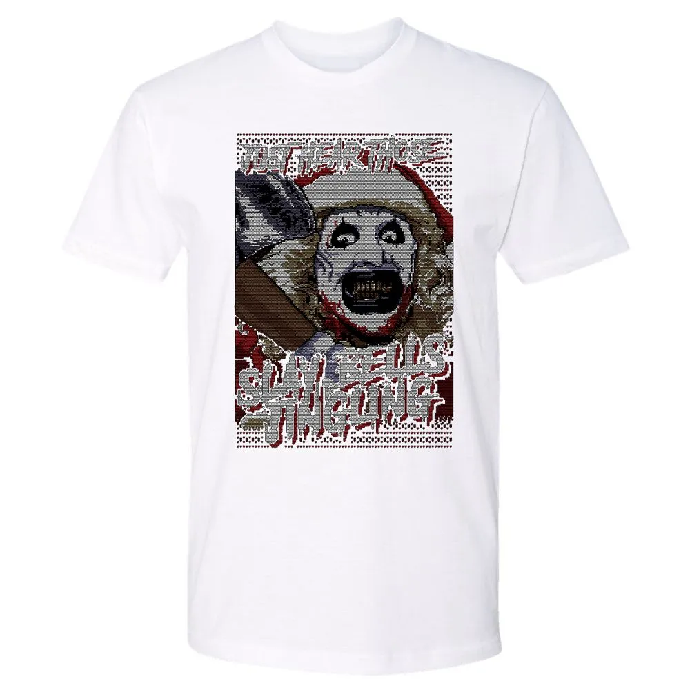 Slay Bells Jingling Premium Unisex T-Shirt - White - 4