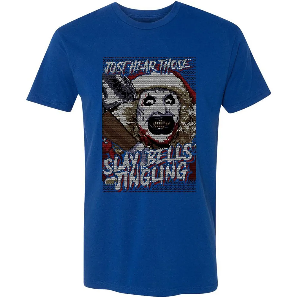 Slay Bells Jingling Premium Unisex T-Shirt - Royal - 10