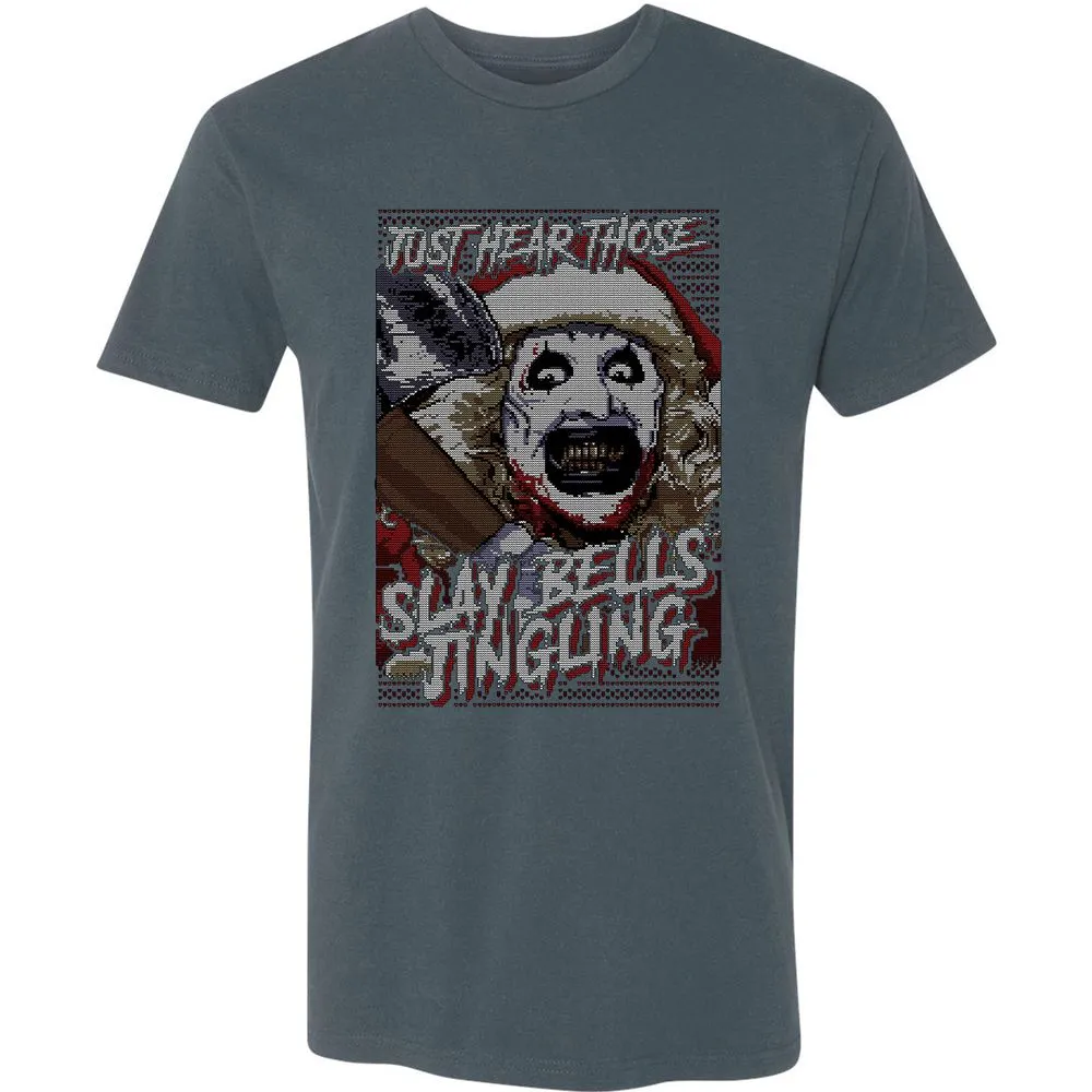 Slay Bells Jingling Premium Unisex T-Shirt - Indigo - 15