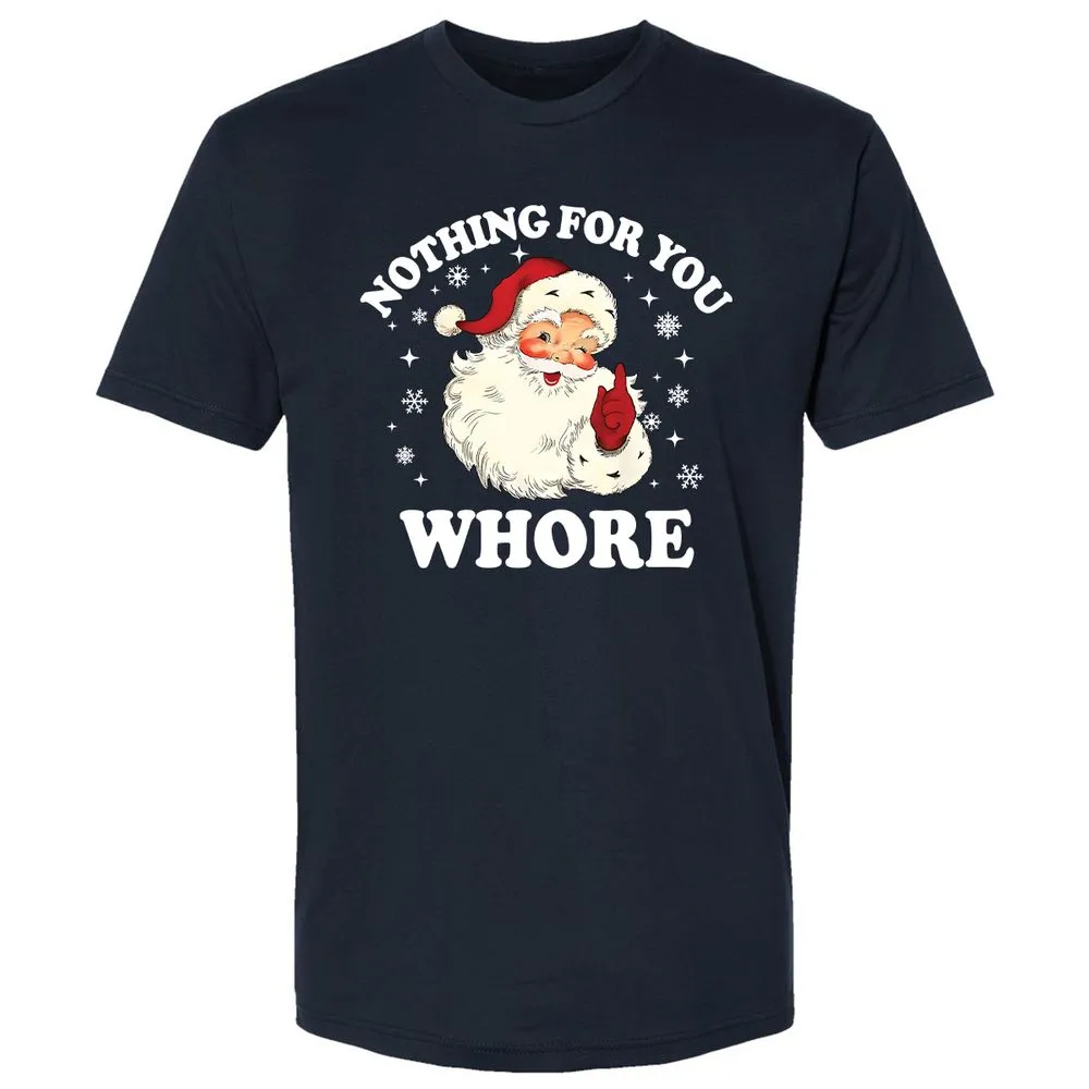 Nothing For You Whore Santa - Midnight Navy - 2