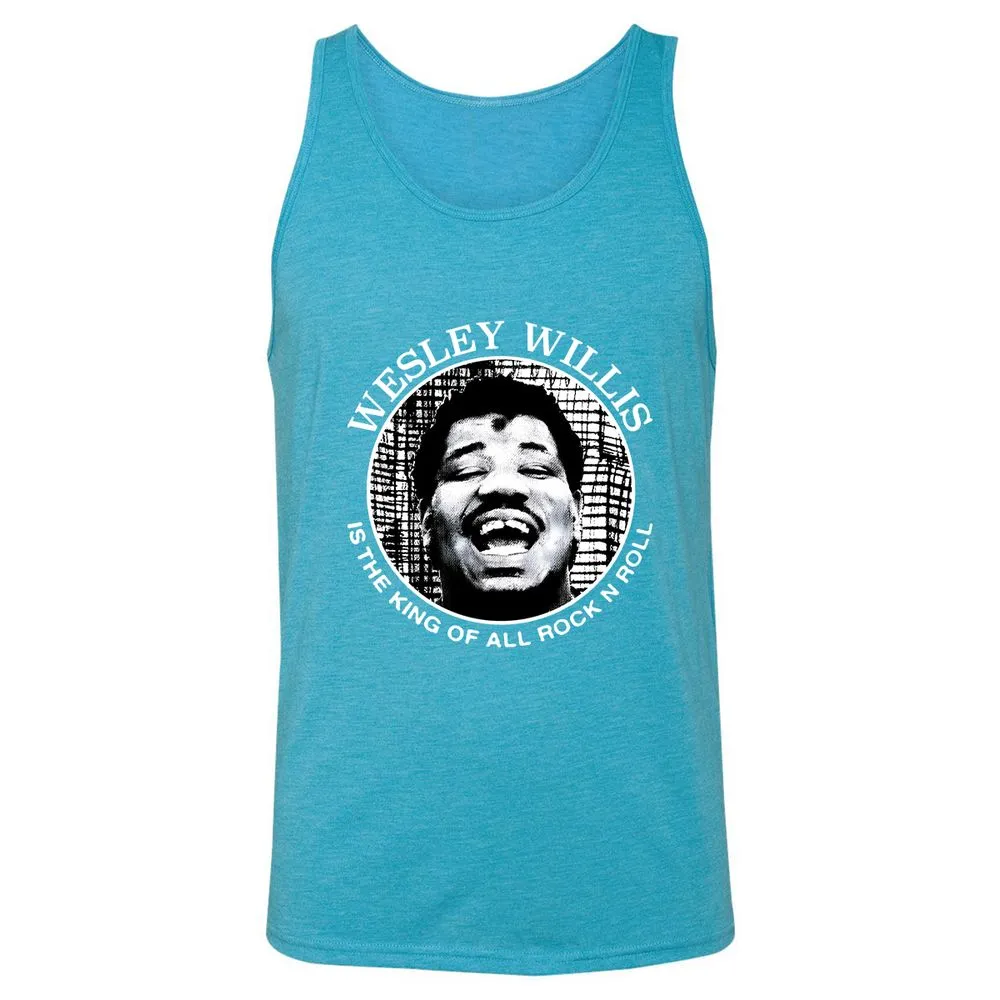 Wesley Willis is the king - Aqua Triblend - 3