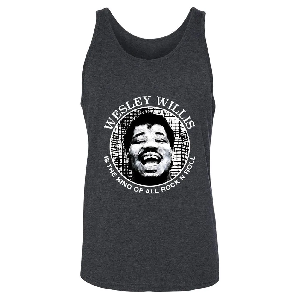 Wesley Willis is the king - Dark Grey Heather - 6