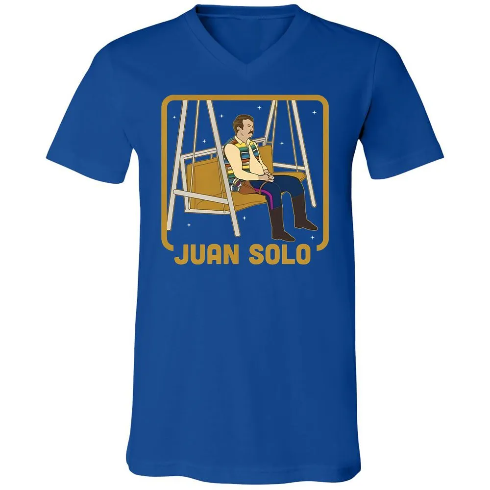 Unisex V-Neck T-Shirt - Y15PBV28 - True Royal - 4