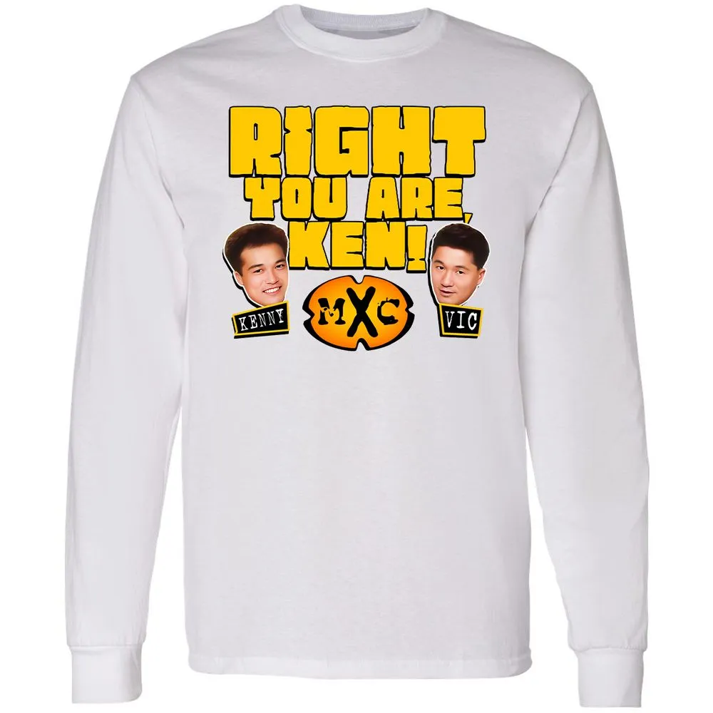 RIGHT YOU ARE, KEN! - White - 5