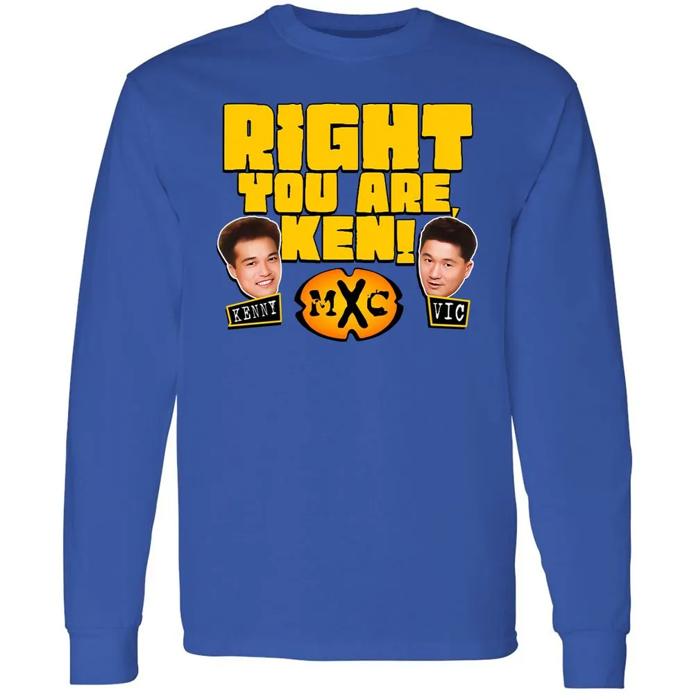 RIGHT YOU ARE, KEN! - Royal - 8