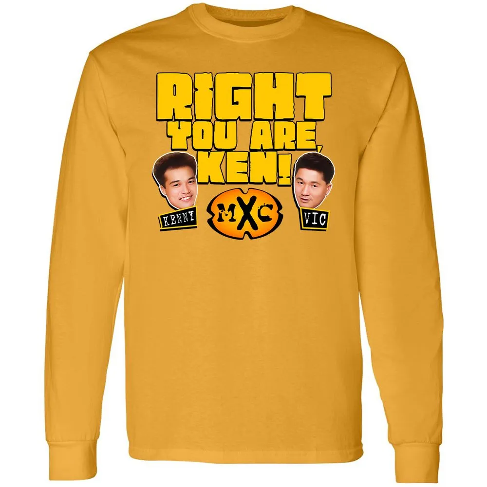 RIGHT YOU ARE, KEN! - Gold - 9