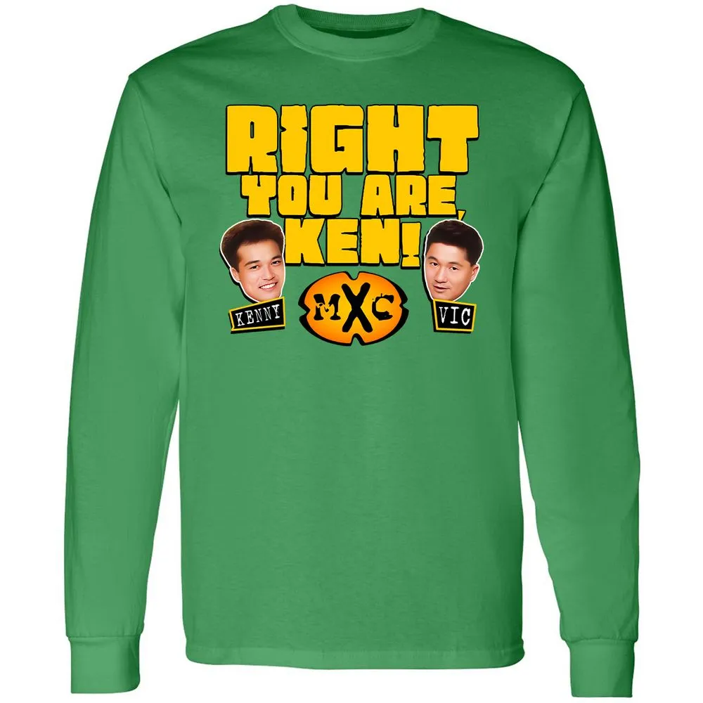 RIGHT YOU ARE, KEN! - Irish Green - 10