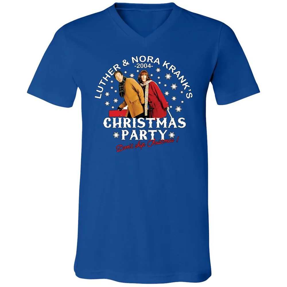 Unisex V-Neck T-Shirt - 6FLRCTA8 - True Royal - 4