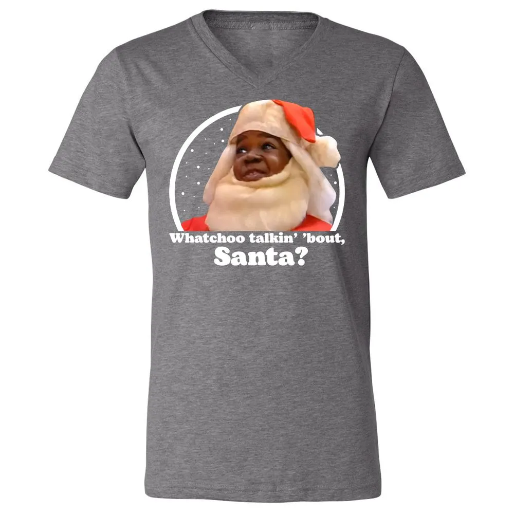 Unisex V-Neck T-Shirt - J2TL5ZBM - Deep Heather - 13