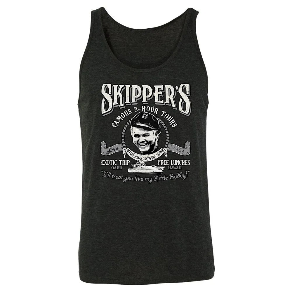 Unisex Jersey Tank - 7GCR97AG - Charcoal Black Triblend - 5