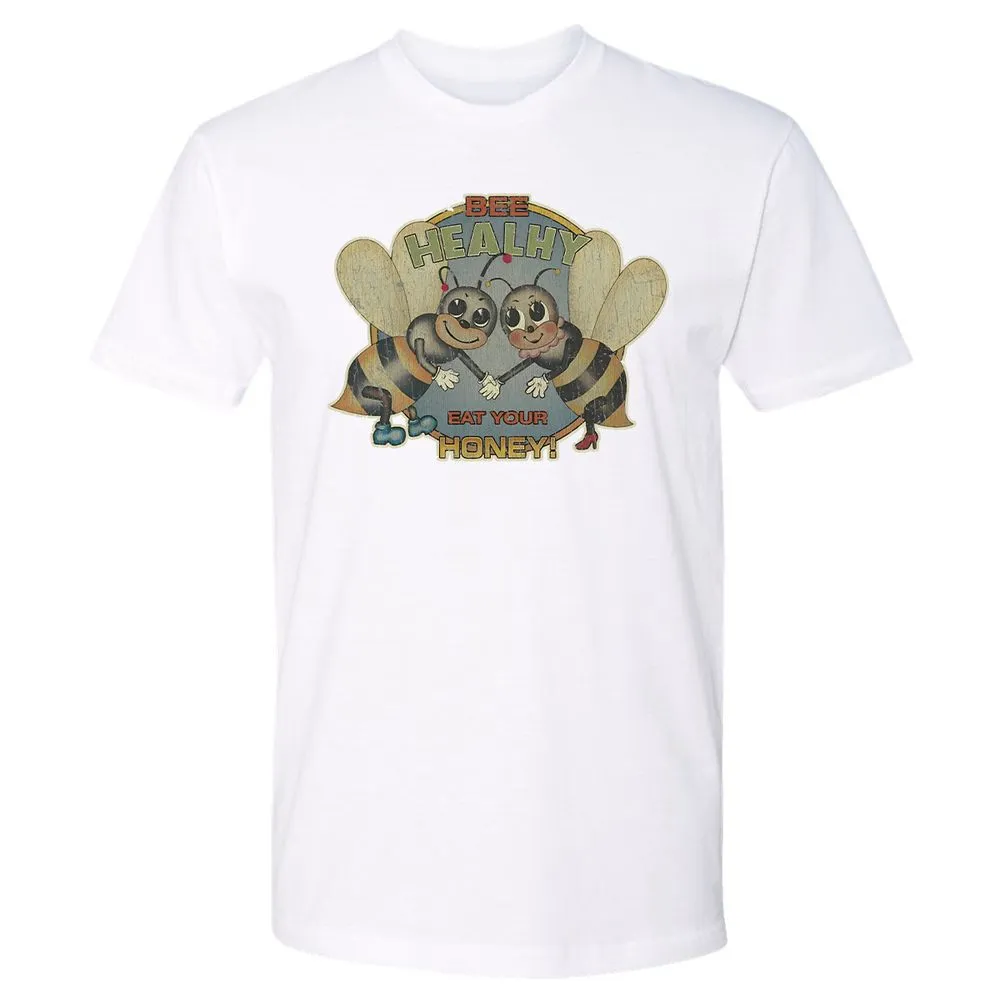 Bee Healthy Eat Your Honey - White - 4