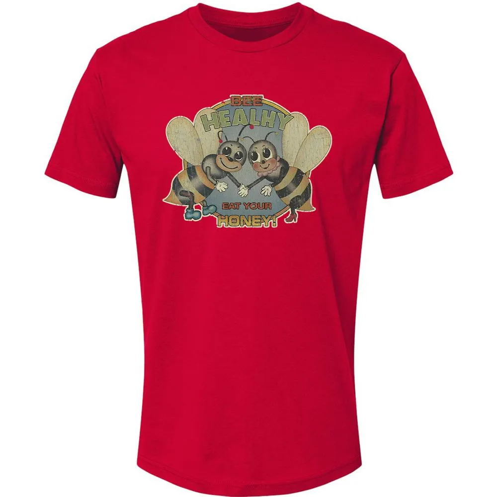 Bee Healthy Eat Your Honey - Red - 6