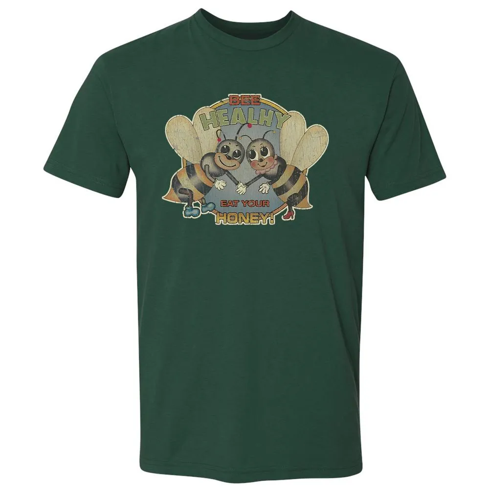Bee Healthy Eat Your Honey - Forest Green - 13