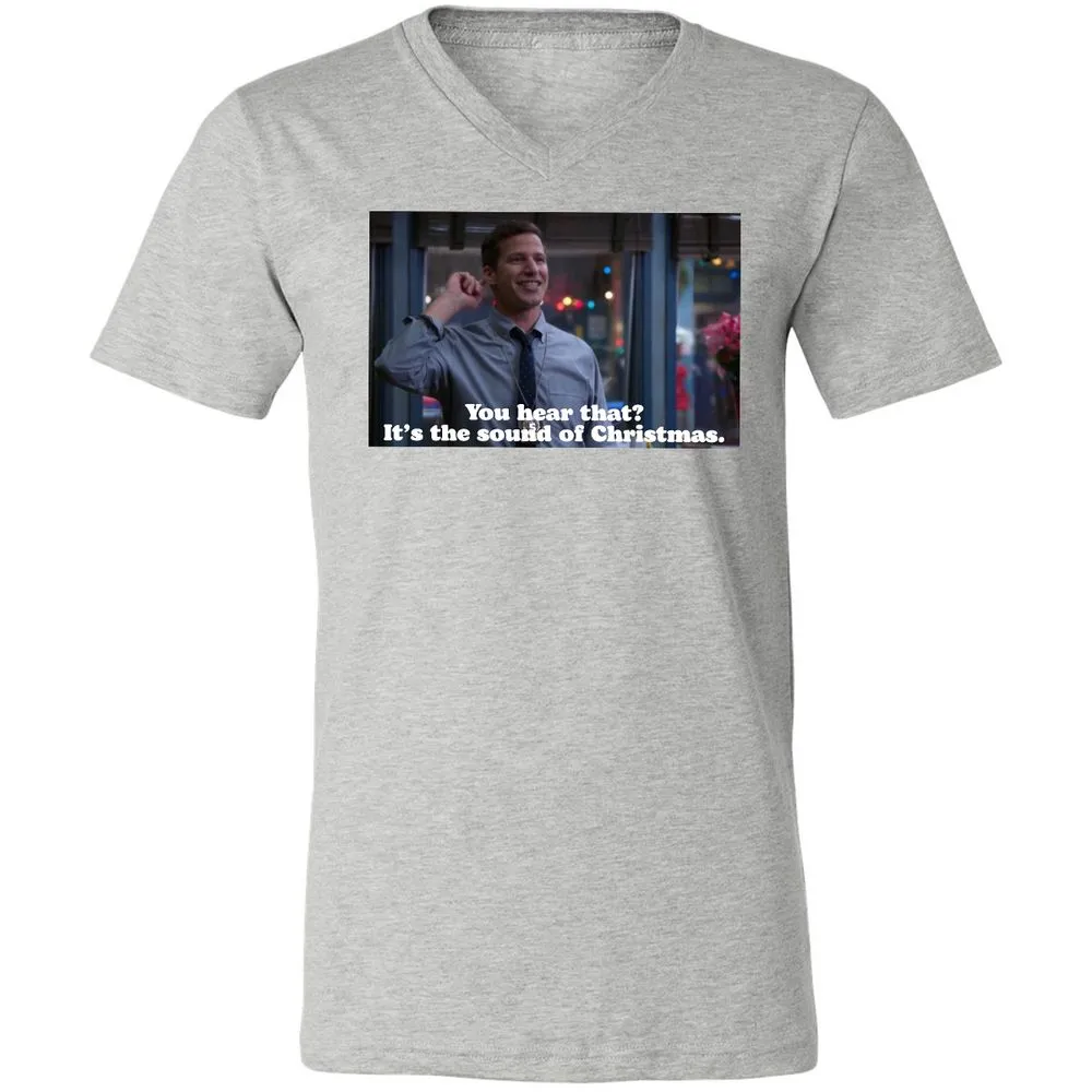 Unisex V-Neck T-Shirt - F5A8WEVX - Athletic Heather - 7