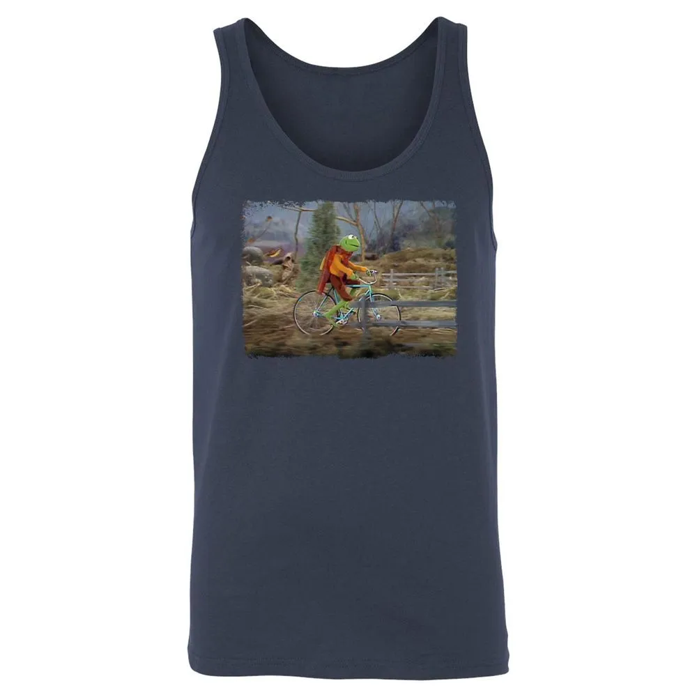 Unisex Jersey Tank - XWG1DS2E - Navy - 2