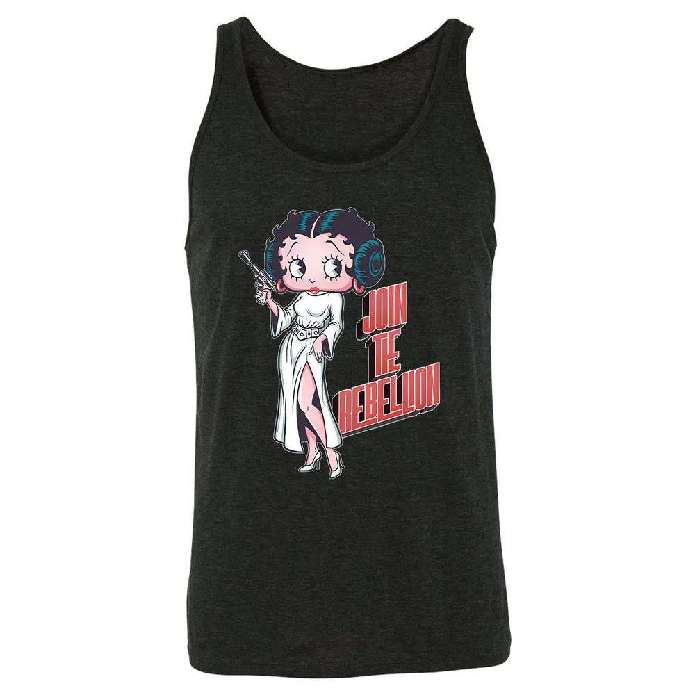 JOIN THE REBELLION - Charcoal Black Triblend - 5