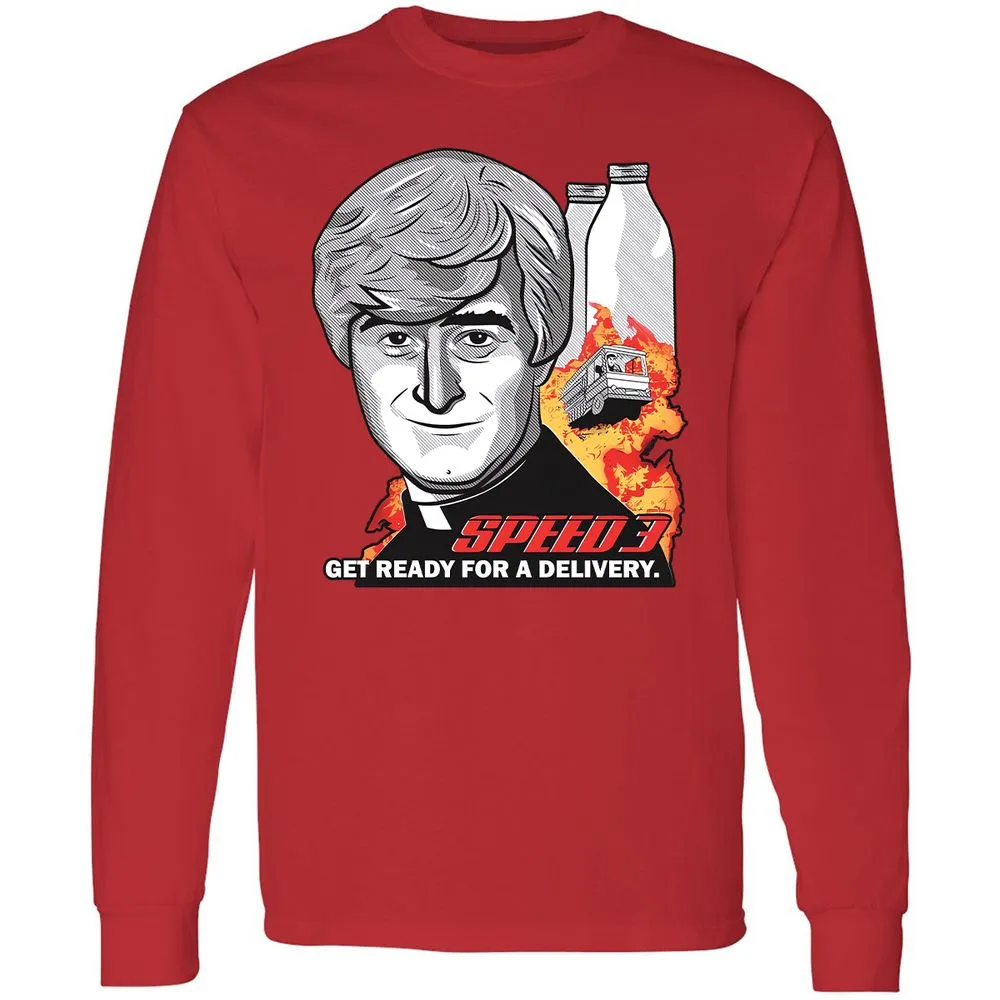 Long Sleeve T-Shirt - 9K2P7F42 - Red - 14
