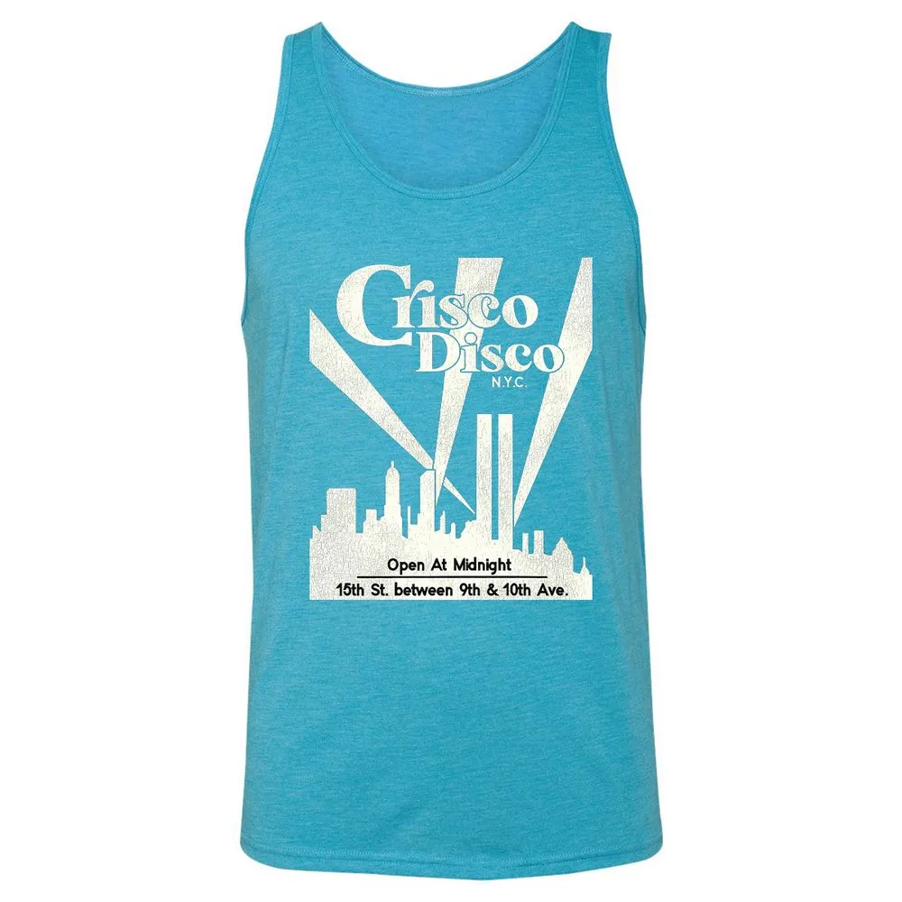 Crisco Disco Nightclub NYC - Aqua Triblend - 3