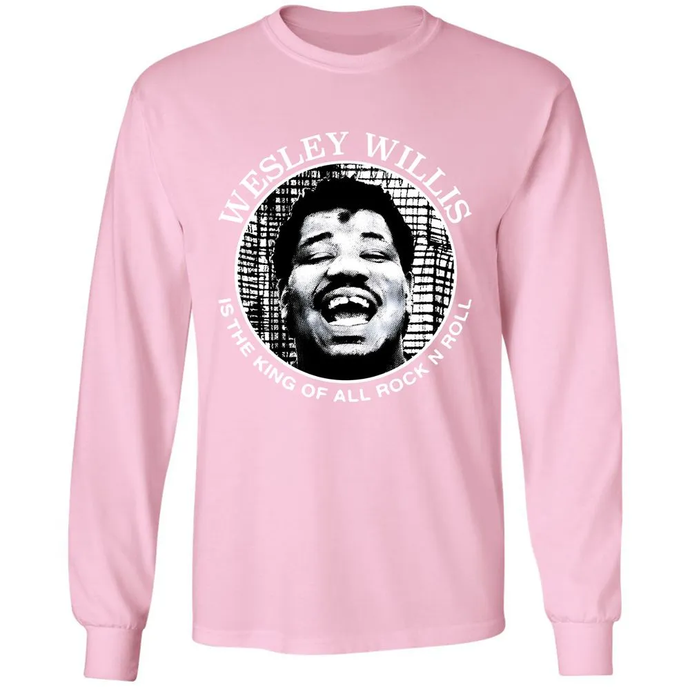 Wesley Willis is the king - Light Pink - 3