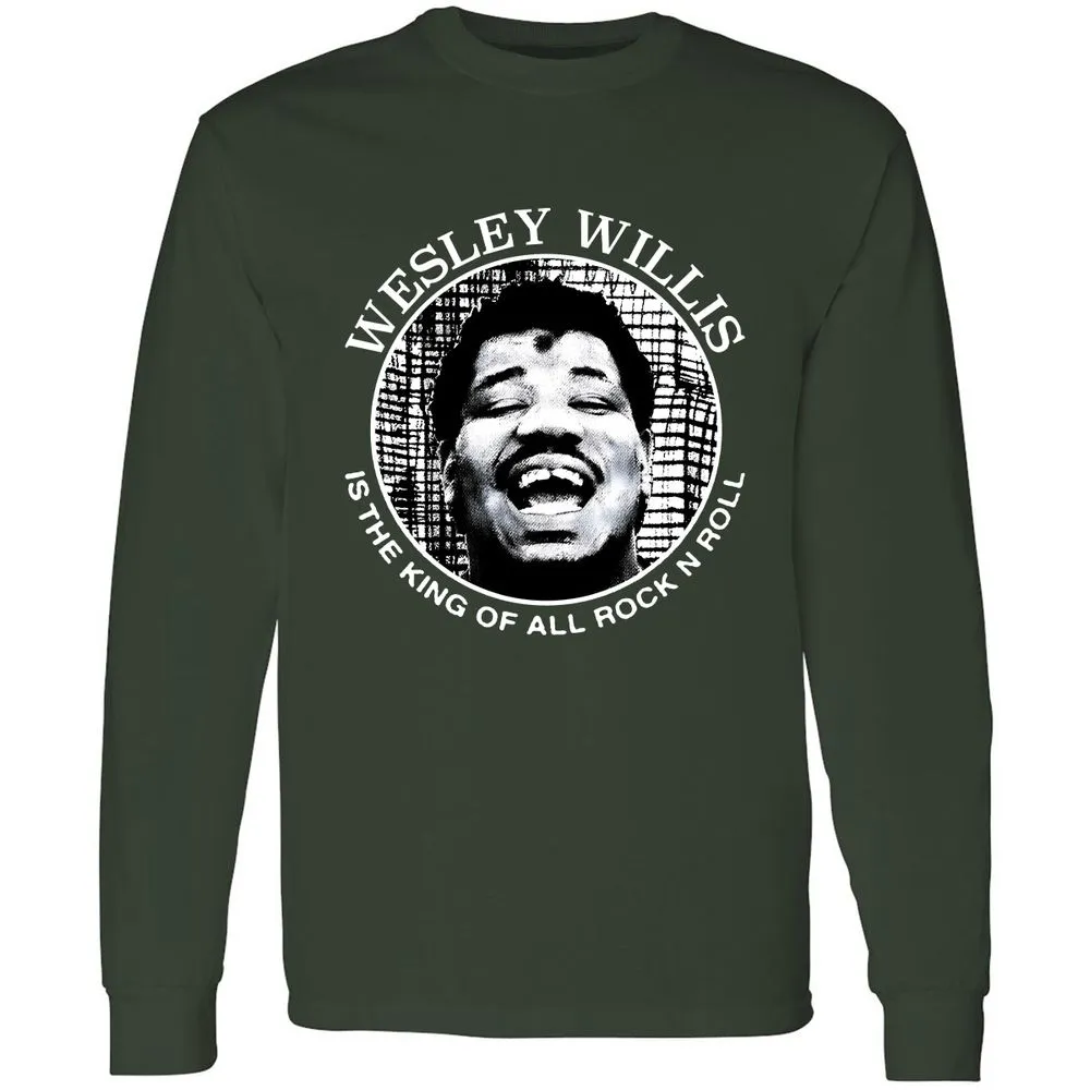 Wesley Willis is the king - Forest Green - 4