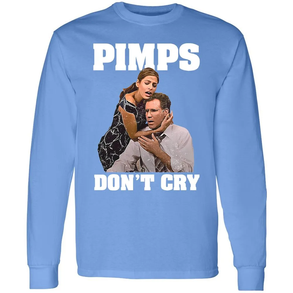 Long Sleeve T-Shirt - G7PZFBJ7 - Carolina Blue - 12