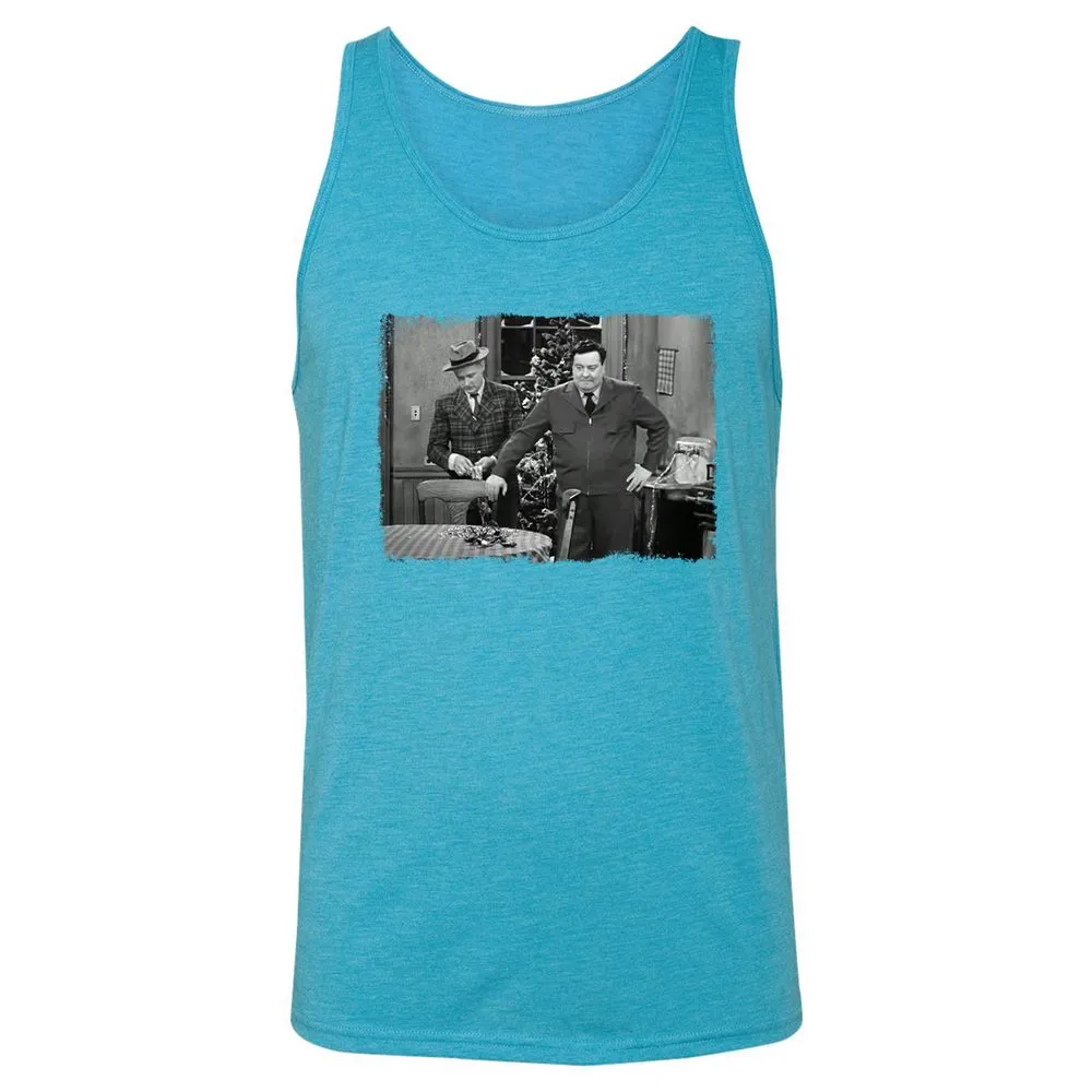 Unisex Jersey Tank - XG48KK8W - Aqua Triblend - 3