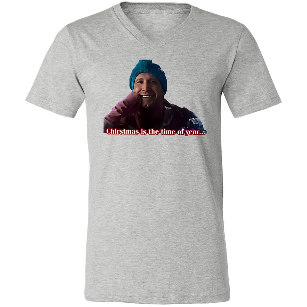 Unisex V-Neck T-Shirt - 4ETYWL6K - Athletic Heather - 7